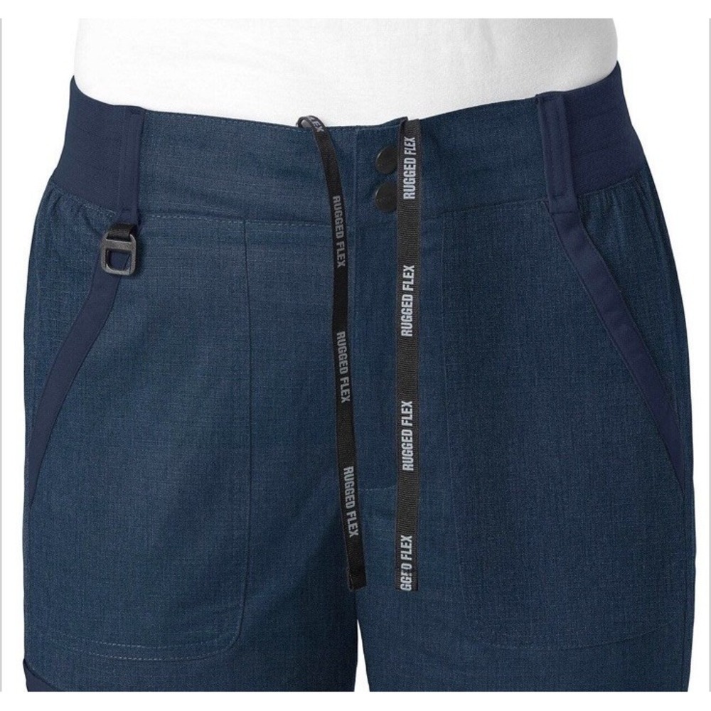 (Carhartt SET) WOMEN'S RUGGED FLEX® RIPSTOP V-NECK SCRUB TOP & PANTS Size XL - Picture 10 of 16